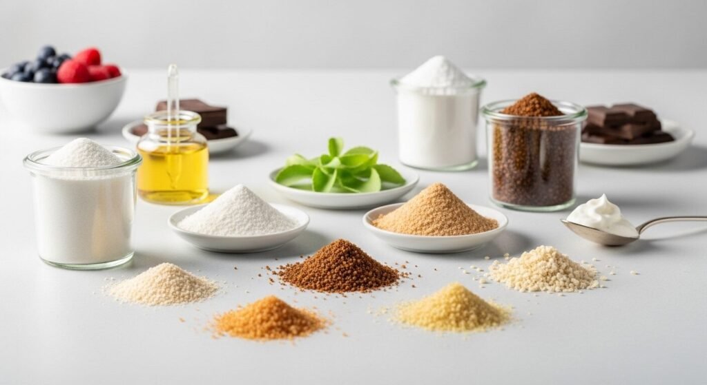 A Detailed Review of Popular Sugar Substitutes for Keto Baking